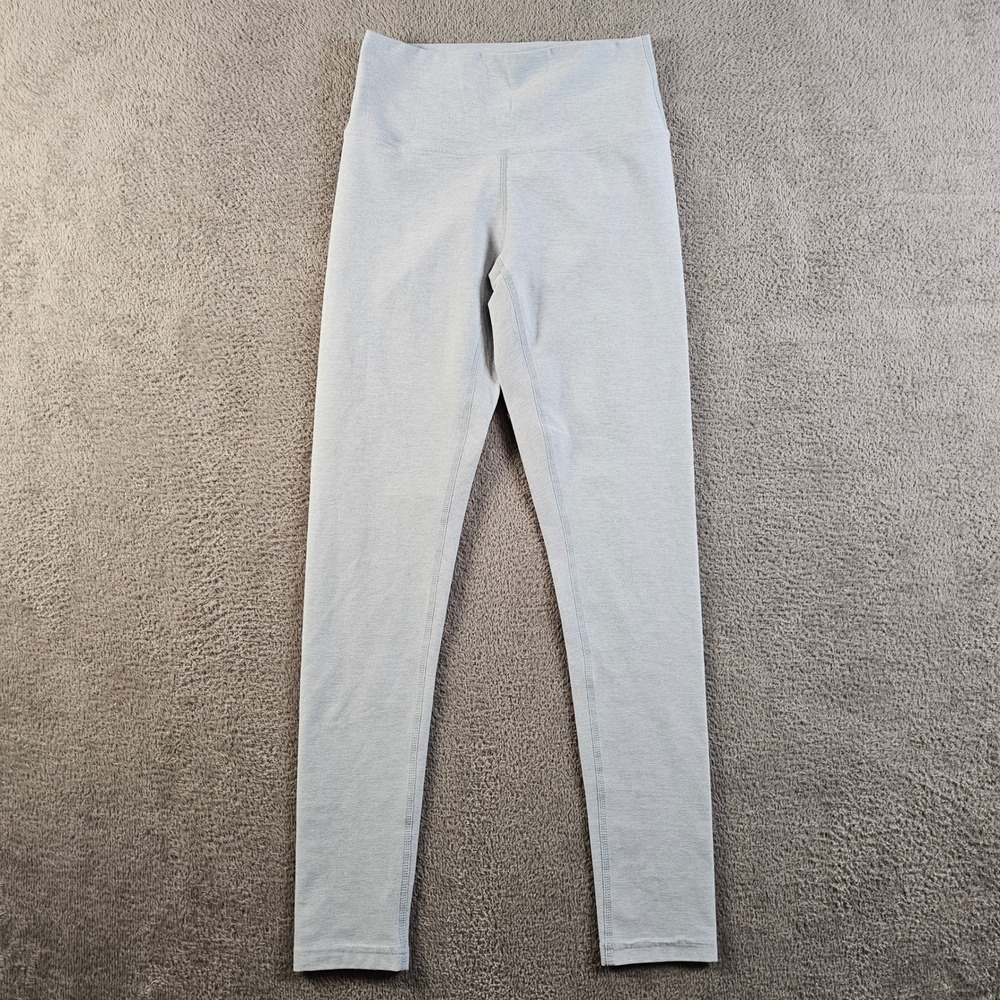 Zella Womens High Waist Live In Leggings Light Blue Heathered Size S